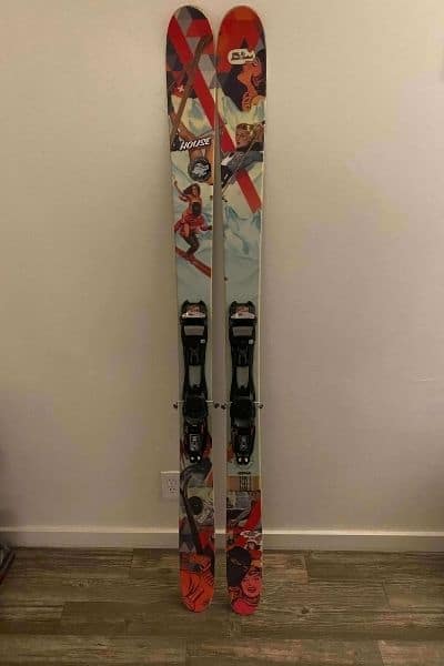 My 186cm J Skis The Vacation touring set up.