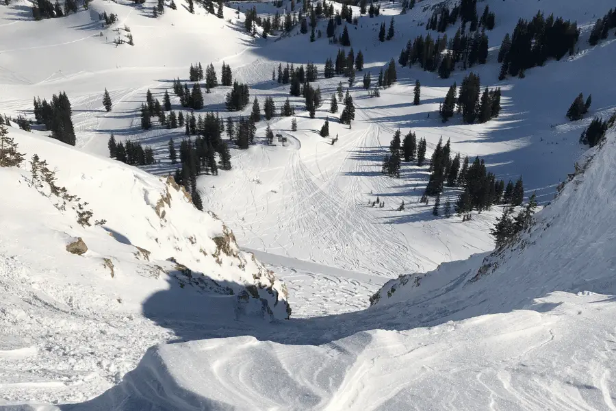 Chute at Alta