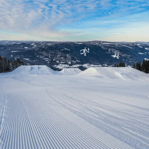 Groomed Terrain Park