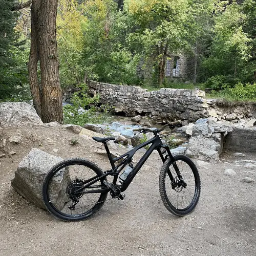 Mountain bike in LCC, Utah
