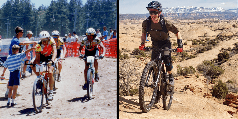 Old vs New Mountain Biking